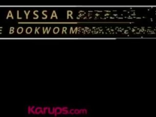 Karups - morena mqmf alyssa reece consigue coño martillado